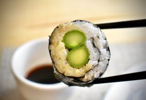 Wild Springtime Sushi Rolls