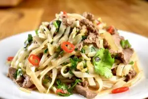 Venison-Pho-Stir-Fry